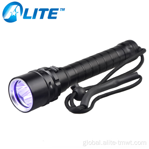 Diving Uv Light IP68 Underwater Black Light Flashlight Powerful 3LED 395nm Ultra Violet Diving UV Light Supplier